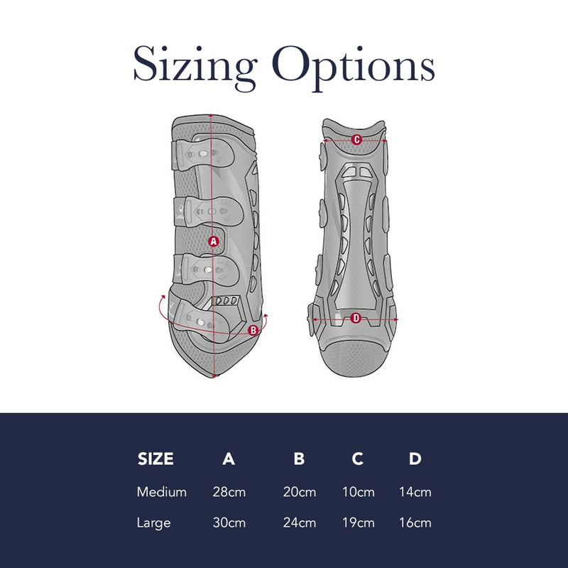 LeMieux Support Horse Boots - Protective Gear and Training Equipment - Equine Boots, Wraps & Accessories Medium White - PawsPlanet Australia
