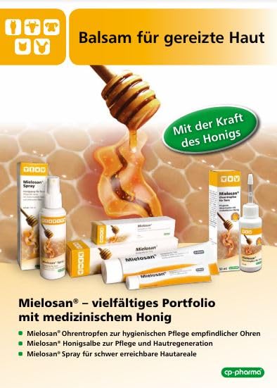 cp pharma Mielosan honey spray, 100 ml, care spray for animals, with medical honey