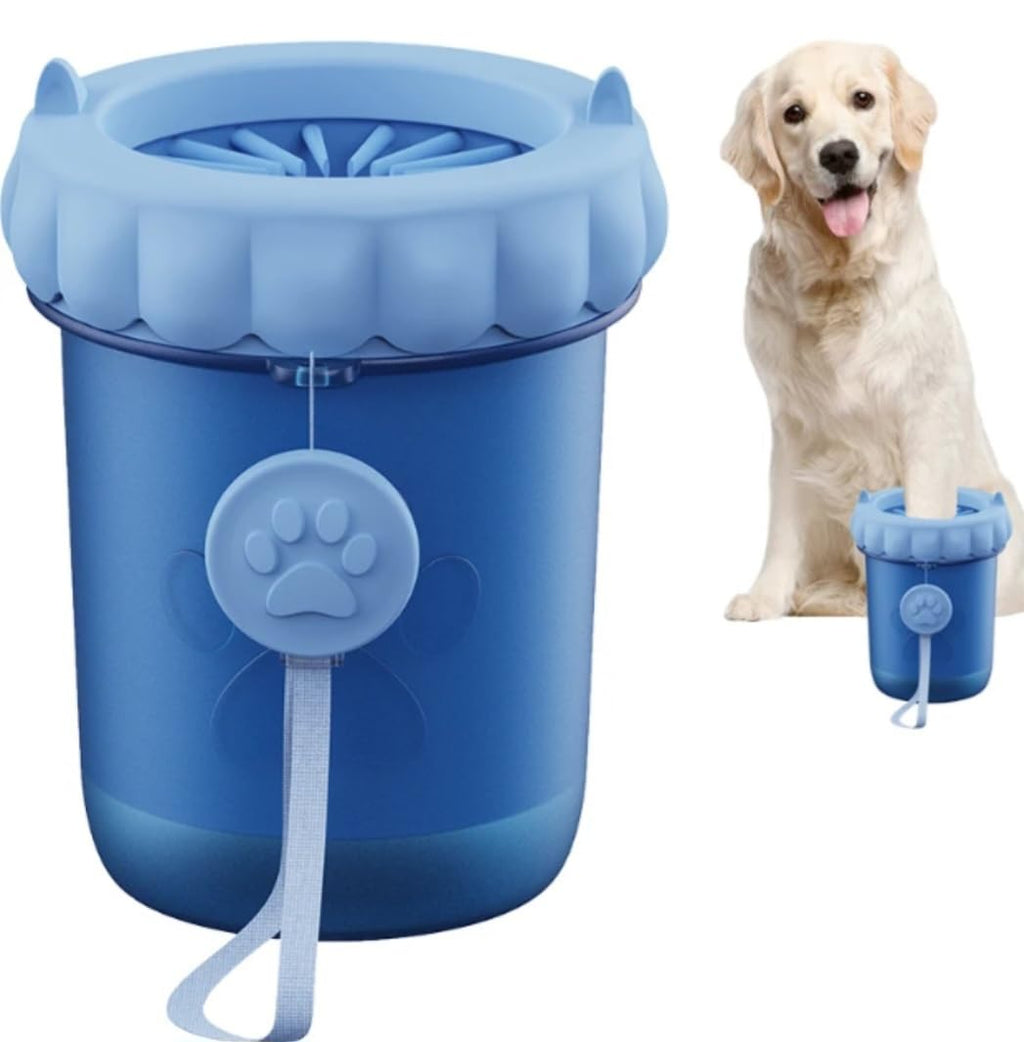 Dog Paw Cleaner for Small/Medium Dogs, Dog Paw Washer, Paw Paw Cleaner, Pet Foot Cleaner (Small/Medium) Blue, Purple, Dark Blue - PawsPlanet Australia