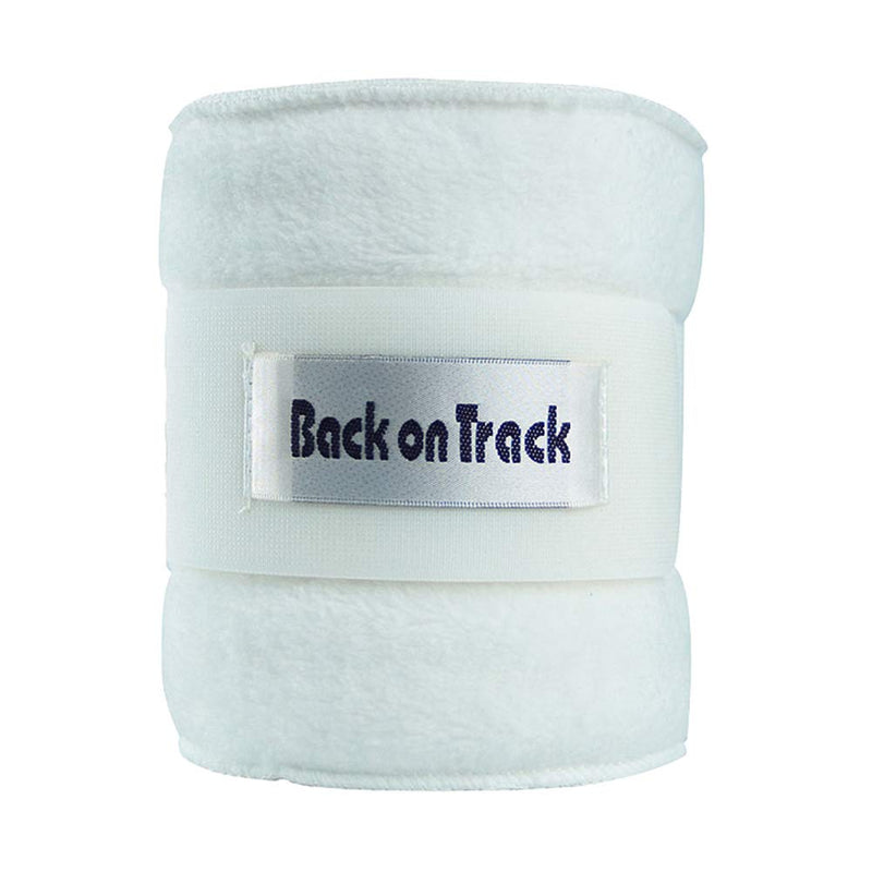 Back on Track Unisex Adult Polo Leg Wraps 9' (280cm) White