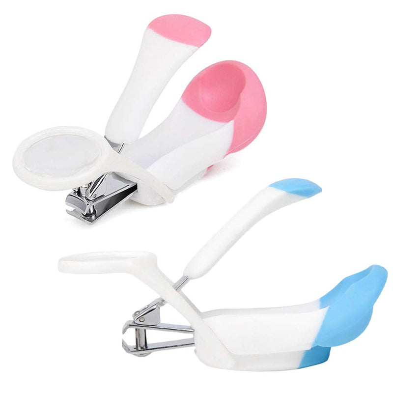 POPETPOP Hedgehog Clippers - Pet Hamster Hedgehog Nail Clipper Trimmer Small Animal Toenail Clippers with Magnifier Random Color
