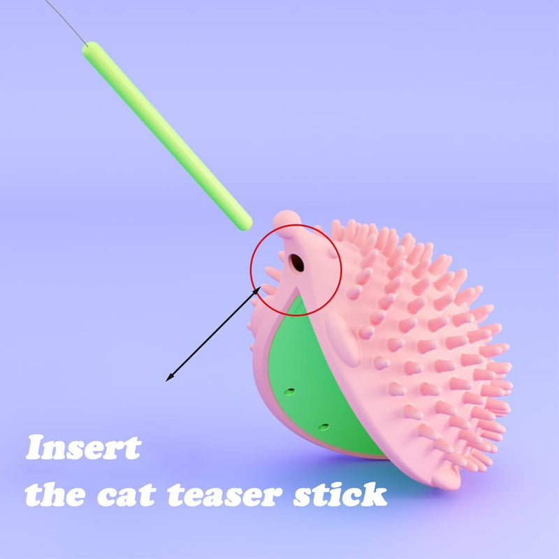 4.5in Cat Self Groomer Wall Mount, Corner Face Scratcher and Massage Comb for Cats and Dogs (3Pcs) 3Pcs - PawsPlanet Australia