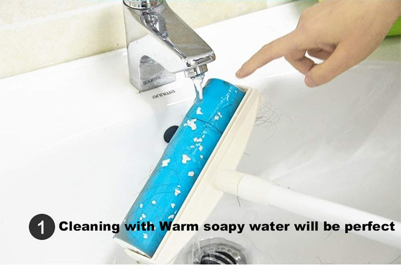 Sticky Resuable Tapeless Lint Roller Cat Dog Hair Remover With Long Handle Washable Tool Pet Shedding Brush Cleans your Suit/Sofa 3 Diffrent Size One Set - PawsPlanet Australia