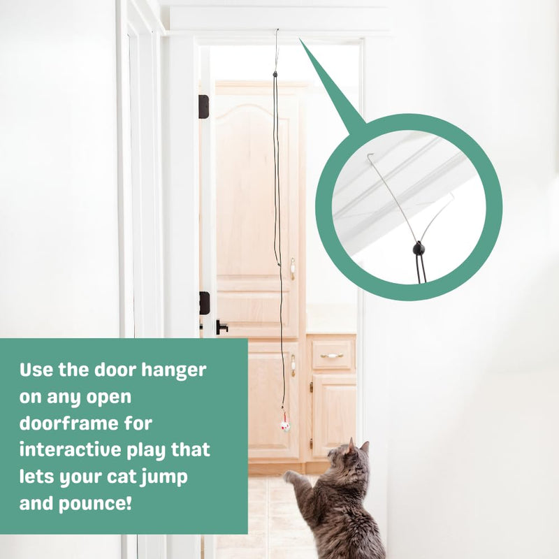 Cat Wand Toys for Indoor Cats Cat Toys for Bored Indoor Adult Cats Feather Toy Suction Cup Cat Toy Cat Bird Toy Interactive Bird Simulation Cat Floor Suction Cup Cat Toy for Indoor Cats Main Cat Toy - PawsPlanet Australia