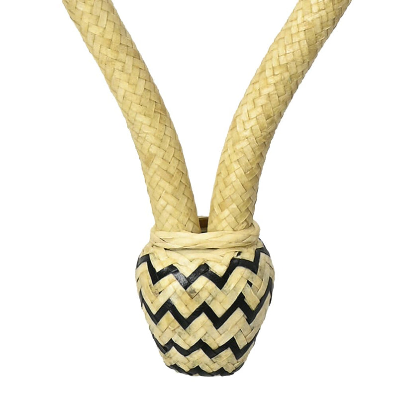 CALYX Rawhide Bosal | Hand Braided Rawhide for Horse Riding | Classic Stylish Design | Functional and Durable | Western Horse Bosal Standard Size Natural - Black