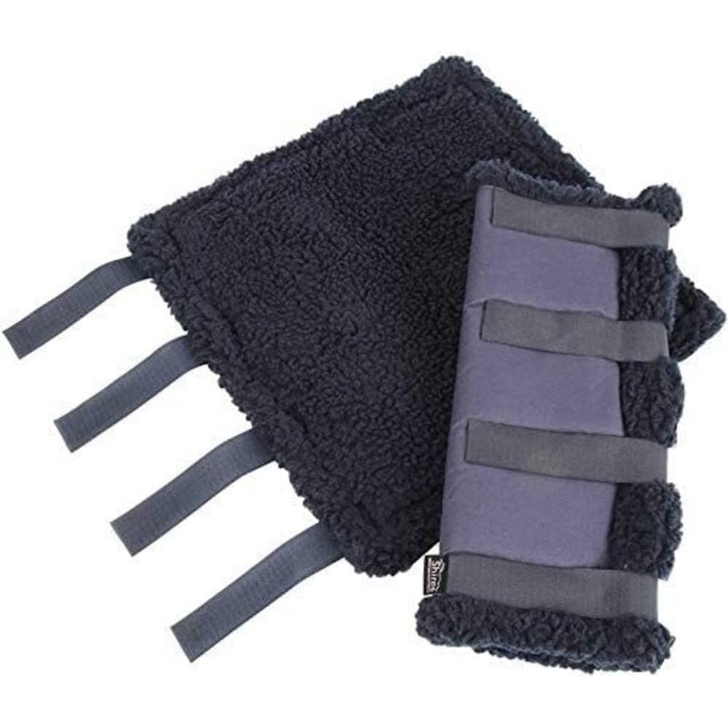 Shires Short Fleece Lined Travel Boots Full - PawsPlanet Australia