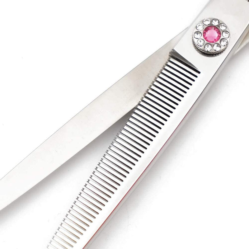 6.5 Inch Professional Golden Pet Dog Cat Grooming Thinning Shears Scissor Light Weight Japan 440C Stainless Steel D-golden - PawsPlanet Australia