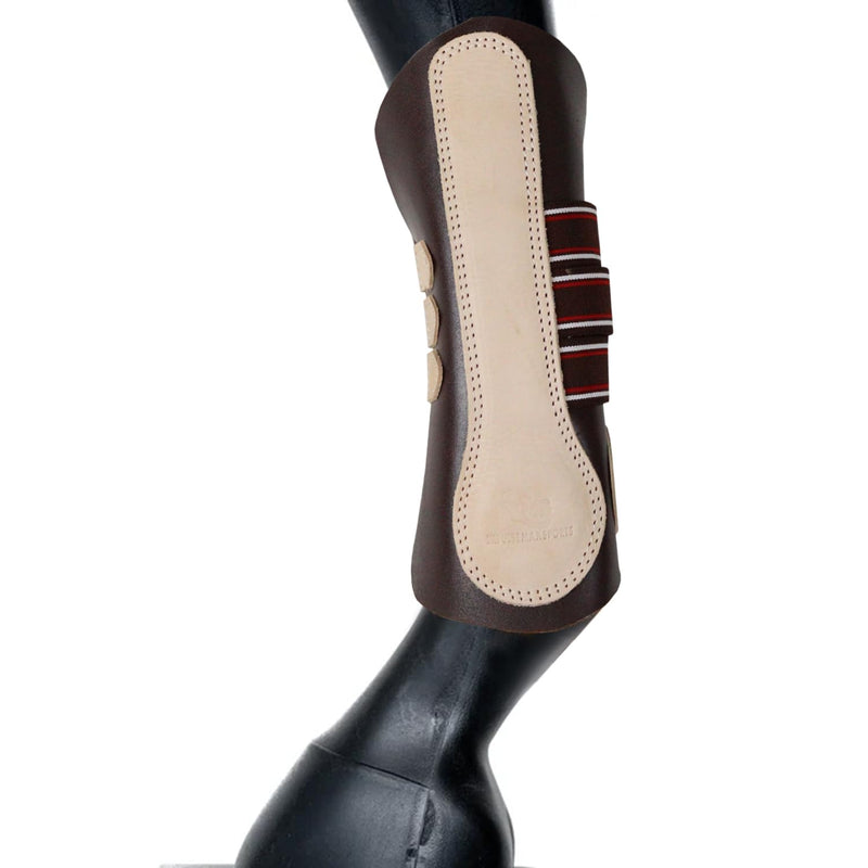 Horse Leather Splint Boots | Equine Front Classic Protection for Your Horse's Performance Meduim
