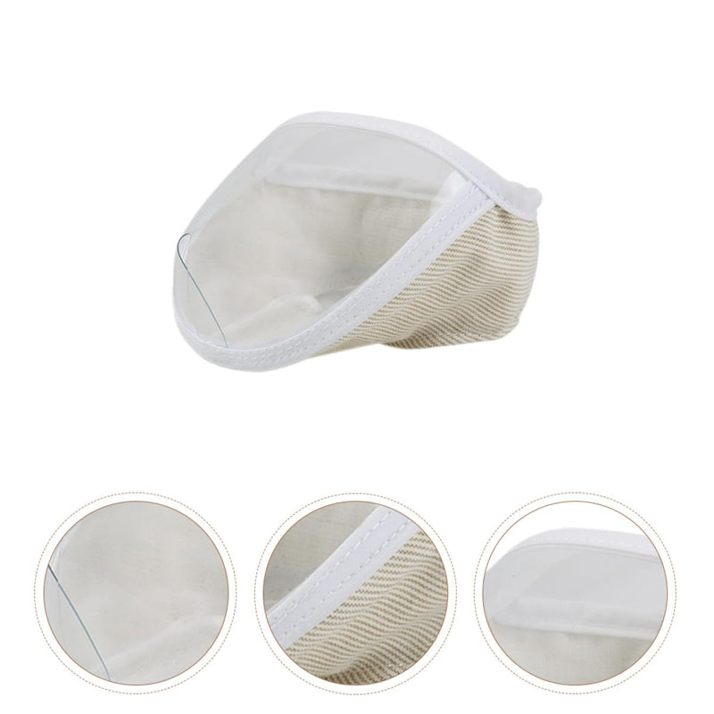 TEHAUX Protective muzzle User-friendly made of breathable polyester for cats Washable Transparent cat muzzle and pet accessories in the pet store