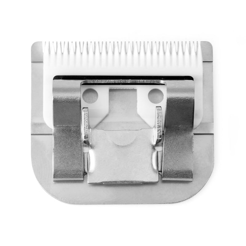 KBDS 40 Detachable Ceramic Pet Clipper Blades,Compatible with Most Andis,Wahl A5 Clippers,Made of Ceramic Blade Cutter and Carbon Steel Blade,1/100'' 0.25mm Cut Length, #40 Blade #40:1/100"(0.25mm) - PawsPlanet Australia