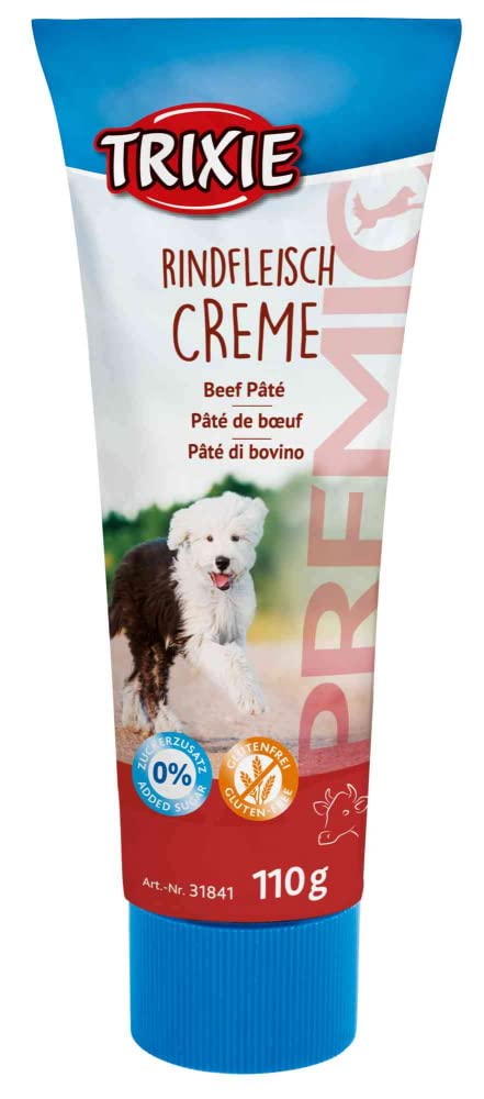 3 PACK TRIXIE PREMIO BEEF PATE DOG TREAT PASTE 110G - PawsPlanet Australia