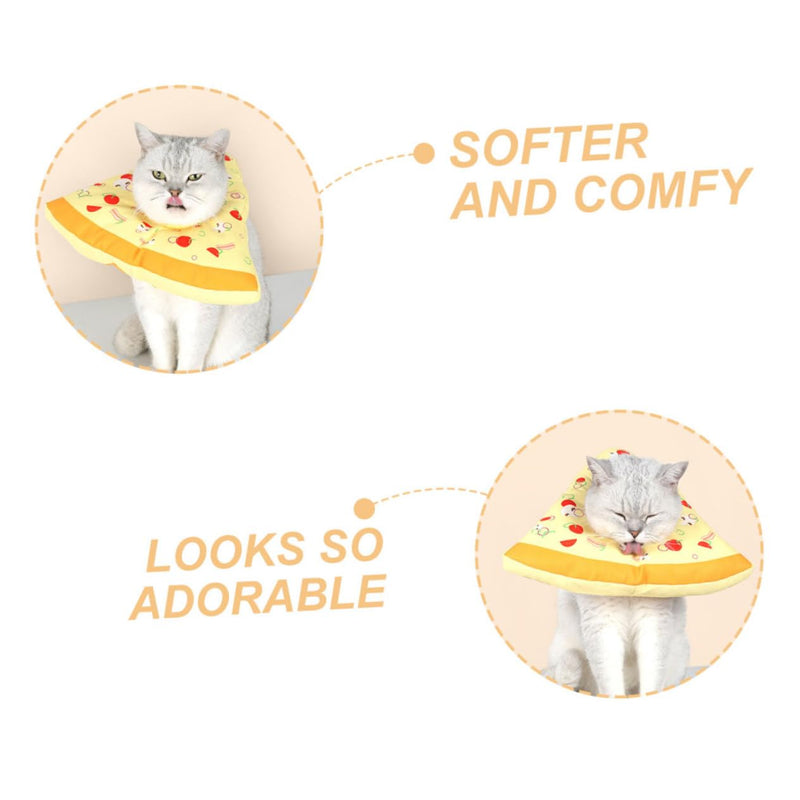 Gatuida Soft Waterproof Leak Collar for Cats and Small Dogs Breathable Recovery Collar After Surgery Comfortable Protective Wound Protection Collar