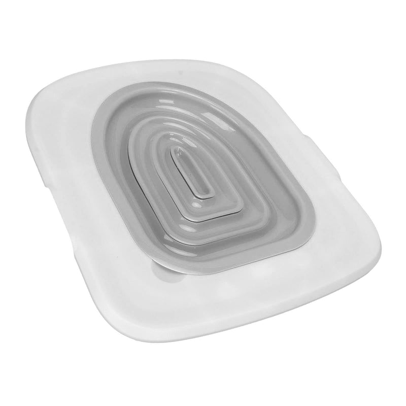 Cat Toilet Training Kit, Professional Universal Hygienic Pet Supply with Grey Tray for Puppy Small Pet White Tray, 1 Gray Inner Support - PawsPlanet Australia