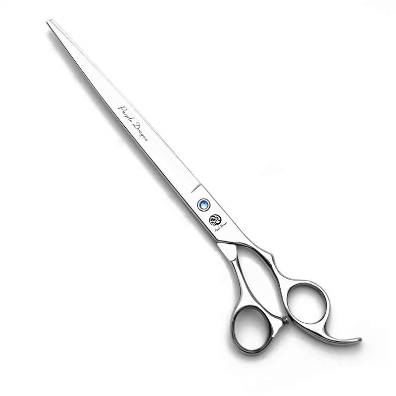 Purple Dragon 4“/5"/5.5"/6"/6.5"/7"/7.5"/8"/9"/10" Sharp Edge Salon Hair Cutting Shears - Pet/Dog Grooming Scissors with Bag - Perfect for Barber or Pet Groomer 9 inch - PawsPlanet Australia