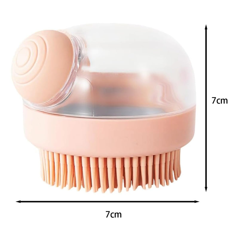 Pet Grooming Bath Massage Brush Dog Cat Bath Brush Pet Massage Dispenser Grooming Shower Brush Bath Shampoo Massage Dispenser Shower Brush - PawsPlanet Australia
