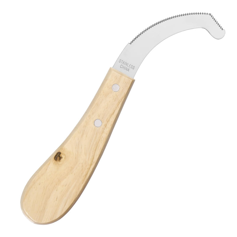 Bot Egg Knife for Horses Stainless Steel Blade with Wood Handle Horse Farrier Tool Professional Grooming Bugs bot fly egg remover for horses Precision Grooming Tool for Bot Egg Removal