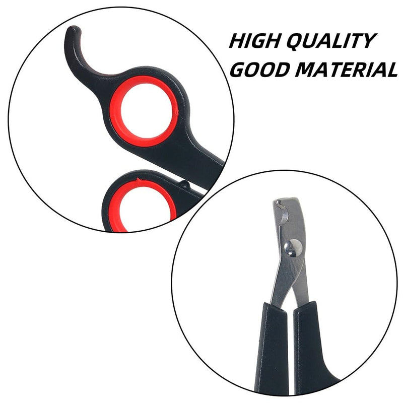 Pet Nail Clipper, Professional Claw Trimmer for Cat, Small Dog, Rabbit, Small Animal, Stainless Steel - PawsPlanet Australia