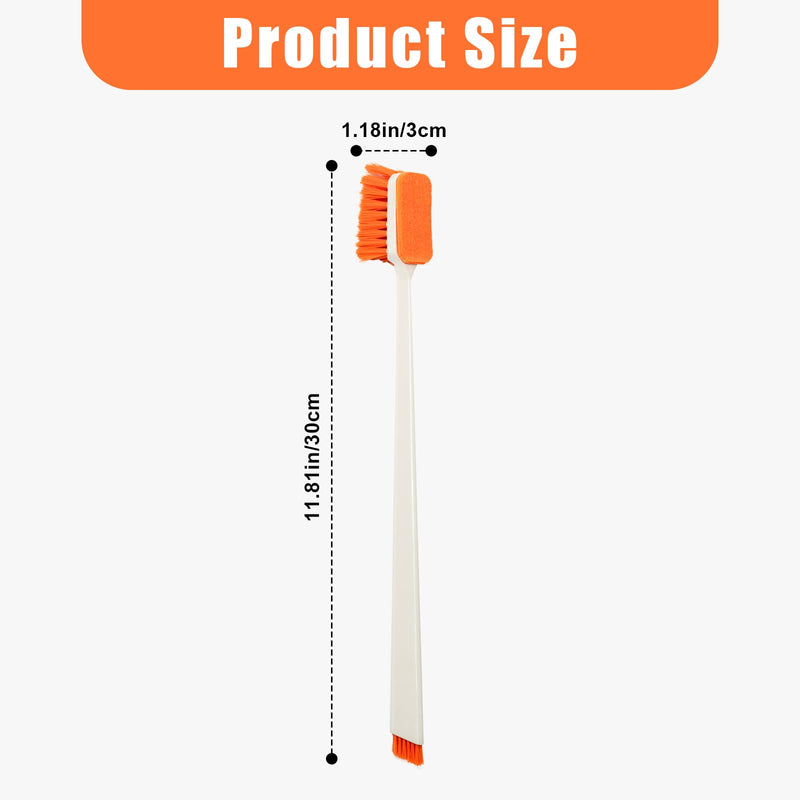 1pcs Small Aquarium Cleaning Tool, Algae Scraper for Fish Tank, Aquarium Brush, Fish Tank Cleaner Adapted for Glass and Acrylic Aquariums Orange - PawsPlanet Australia