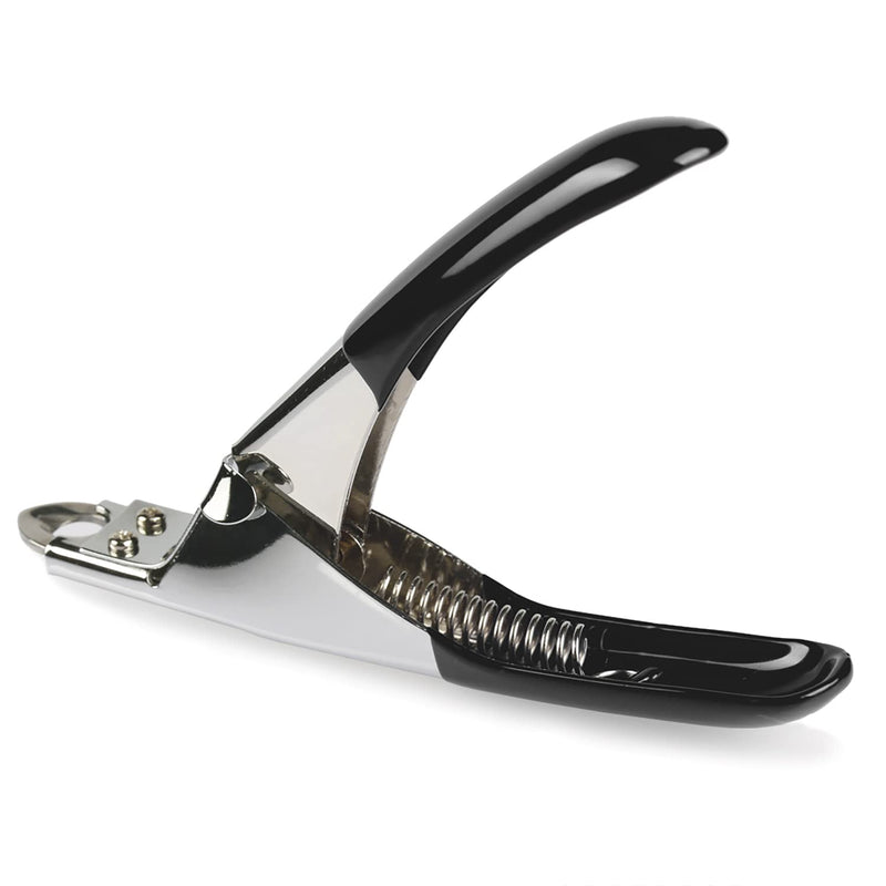 Dog Cat Pets Nail Clippers, Professional Pets Claw Trimmer with Free Nail File, Sharp Stainless Steel Blade, Sturdy Non Slip Handles - for Safe, Professional at Home Grooming Black - PawsPlanet Australia