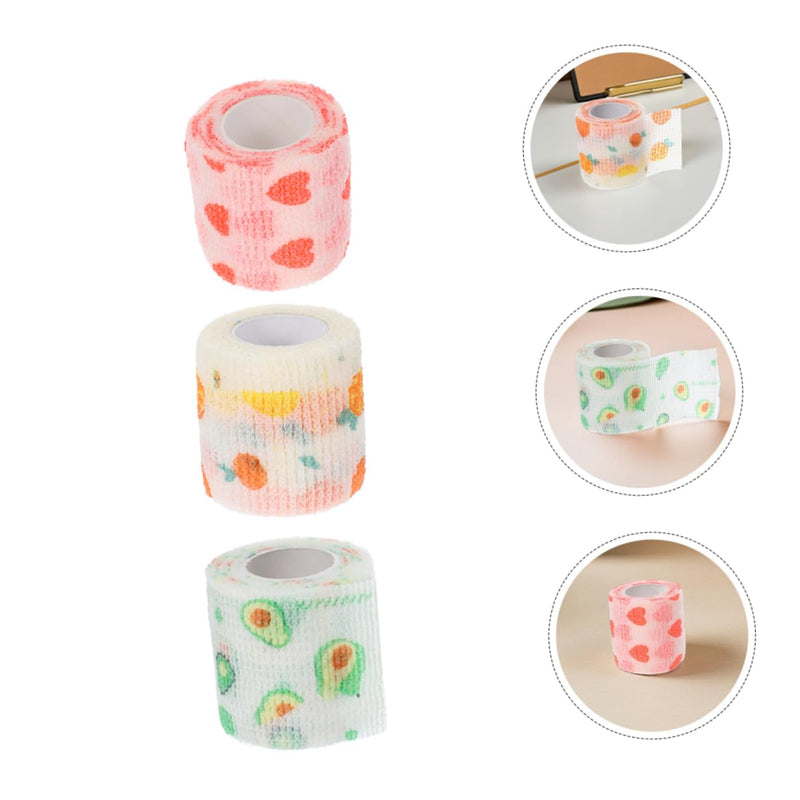 Toddmomy 12 Rolls Self-Adhesive for Dogs Elastic Fleece Bandages for Wound Care as Paw Bandage or Leg Protection for Outdoor Activities