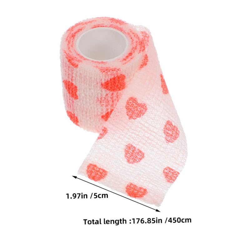 Toddmomy 12 Rolls Self-Adhesive for Dogs Elastic Fleece Bandages for Wound Care as Paw Bandage or Leg Protection for Outdoor Activities