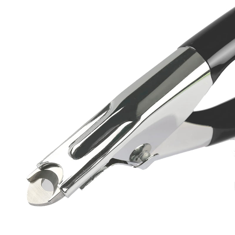 Dog Cat Pets Nail Clippers, Professional Pets Claw Trimmer with Free Nail File, Sharp Stainless Steel Blade, Sturdy Non Slip Handles - for Safe, Professional at Home Grooming Black - PawsPlanet Australia