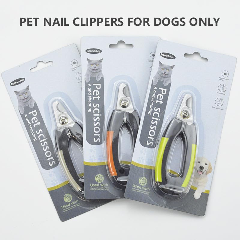 KUOUDOM Professional Dog Nail Trimmer - Nail Clippers & Supplies for Grooming - Dog Claw Care for Small & Small Khaki - Standard, 5" x 2" - PawsPlanet Australia