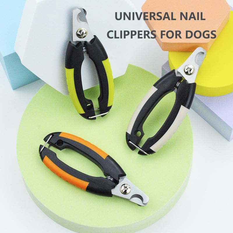 KUOUDOM Professional Dog Nail Trimmer - Nail Clippers & Supplies for Grooming - Dog Claw Care for Small & Small Khaki - Standard, 5" x 2" - PawsPlanet Australia