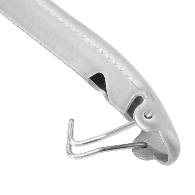 Animal Toe Nail Scissors Cutting Goat Hoof Clippers Nonslip Comfortable Handle for Pig Trotter (Silver) - PawsPlanet Australia