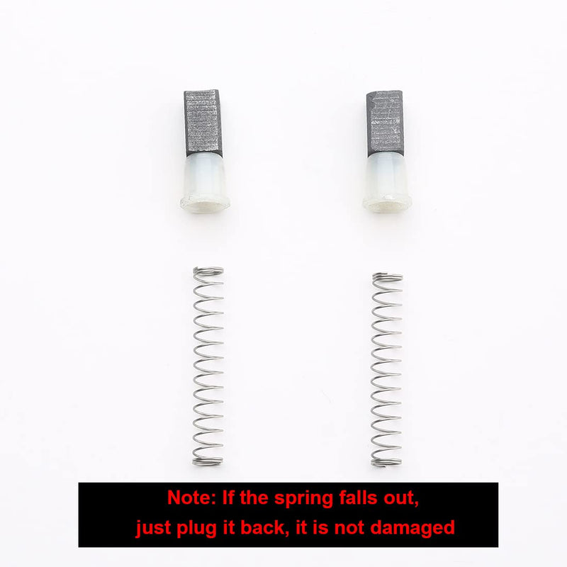 Clipper Carbon Brush and Brush Spring Assemblies for Oster A5 Classic 76 Classic 97 Repair Parts and Accessories for Oster Hair Clipper Parts - PawsPlanet Australia