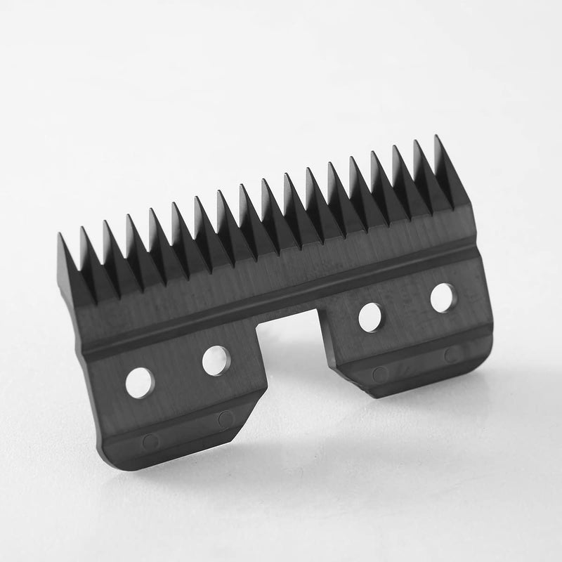 3pcs Black Fast Feed Ceramic Blades Replacement Blades for Oster Fast Feed Clipper A5 Grooming Clippers Movable Blade