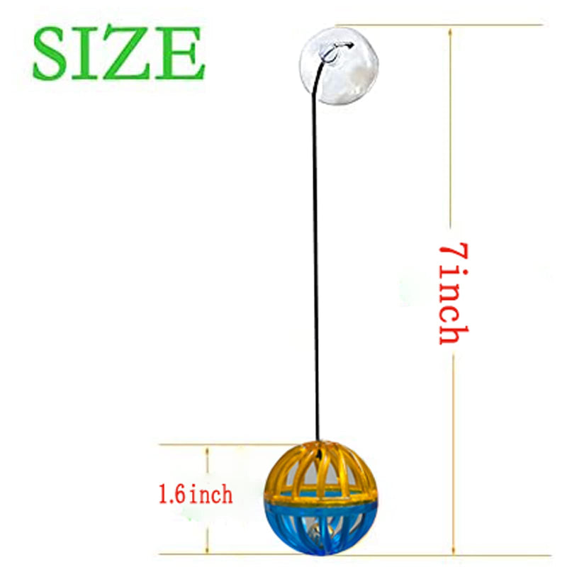 6 Pack Bearded Dragon Toys, Accessories, Balls Bell,Fit for Lizard Small Reptile Habitat Terrarium Tank - PawsPlanet Australia