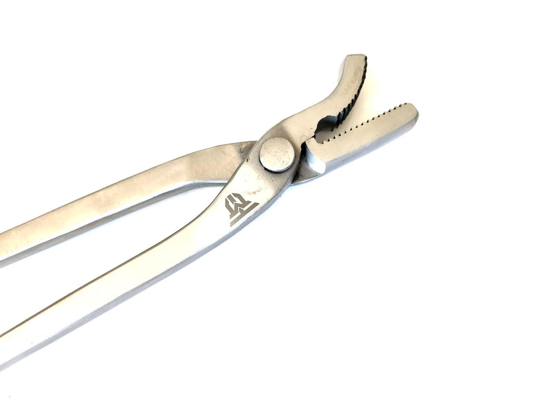 Hoof Curved Jaw Clincher 13", Farrier Tool Hoof Nail Clincher Vanadium Steel Plier