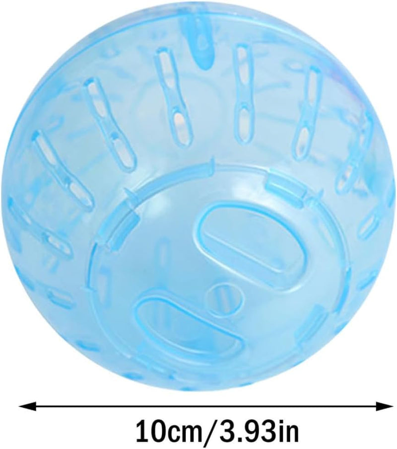 2Pcs Blue and Pink Hamster Balls Hamster Ball Transparent Dwarf Hamster Exercise Balls Running Wheel Gerbil Toys, Small Animals, Small Animal Health Supplies - PawsPlanet Australia