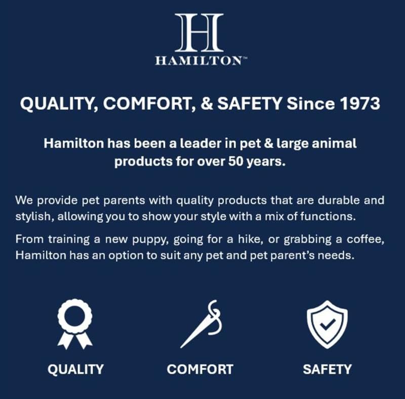 Hamilton Deluxe Horse Halter, 1" Triple Ply Nylon, Yearling or Standard Donkey, 300-500 lbs, Dark Green Yearling, 300-500lbs - PawsPlanet Australia