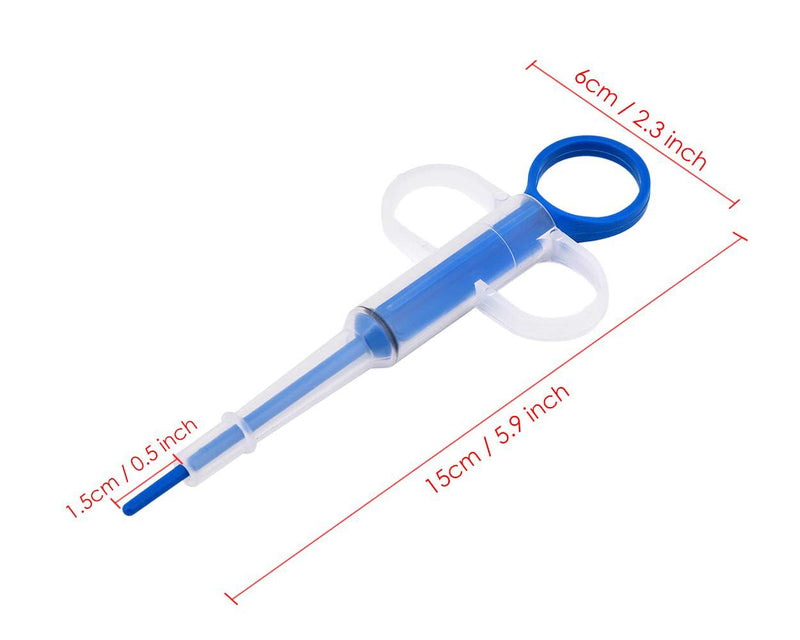 Tablet Feeder, Medicine Feeder, Pet Pusher Syringe, Pill Injector, Tablet Feeder, Nursing Pusher Shooter, Pill Feeder for Cats Small Dogs Helper Pills, Capsule