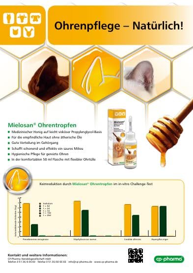 cp pharma Mielosan honey spray, 100 ml, care spray for animals, with medical honey