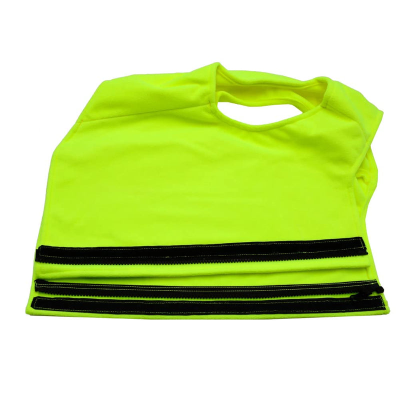 RIVERS WEST Waterproof Windproof Fleece Anti-Chafing Pointer Dog Vest, Safety Green, X-Large