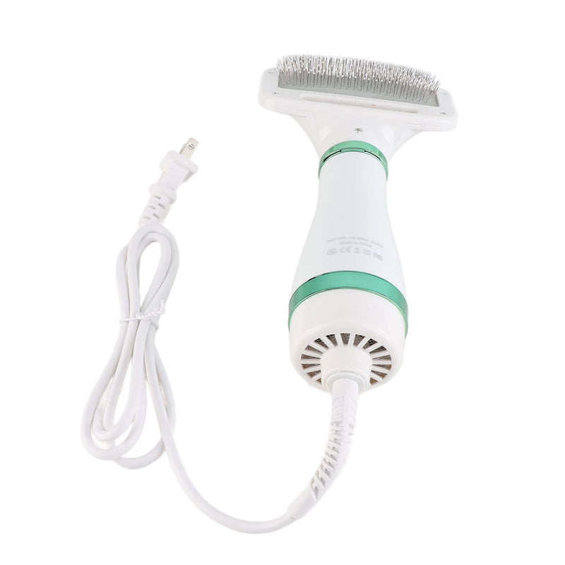 Pet Hair Dryer Blower, 2 in 1 Dog Hair Dryer Brush Adjustable Air Speed Pet Blow Dryer Lightweight Dog Blower Dryer Brush Fast Drying Dog Grooming Kit for Dogs - PawsPlanet Australia