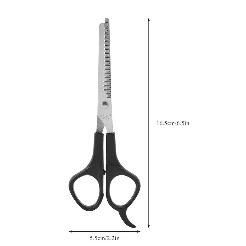 Oumefar Pet Hair Scissor Dog Cat Light-Weight Grooming Shear Straight Scissors with Professional Thinning Blade for Pet Groomers(Thinning Tooth Scissor) - PawsPlanet Australia