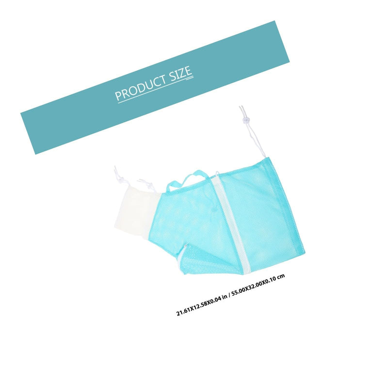 GLEAVI Lightweight and scratch-resistant bathing bag for cats made of polyester. Adjustable pet wash bag for bathing and outdoor use with kittens.