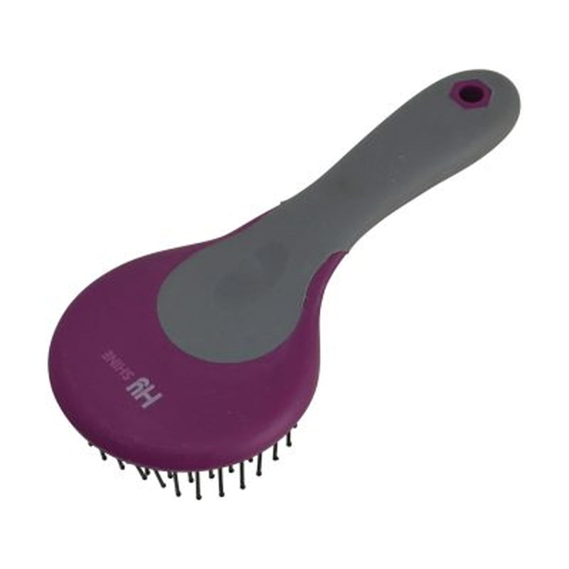 EZI-GROOM GRIP MANE & TAIL BRUSH (Black) Black