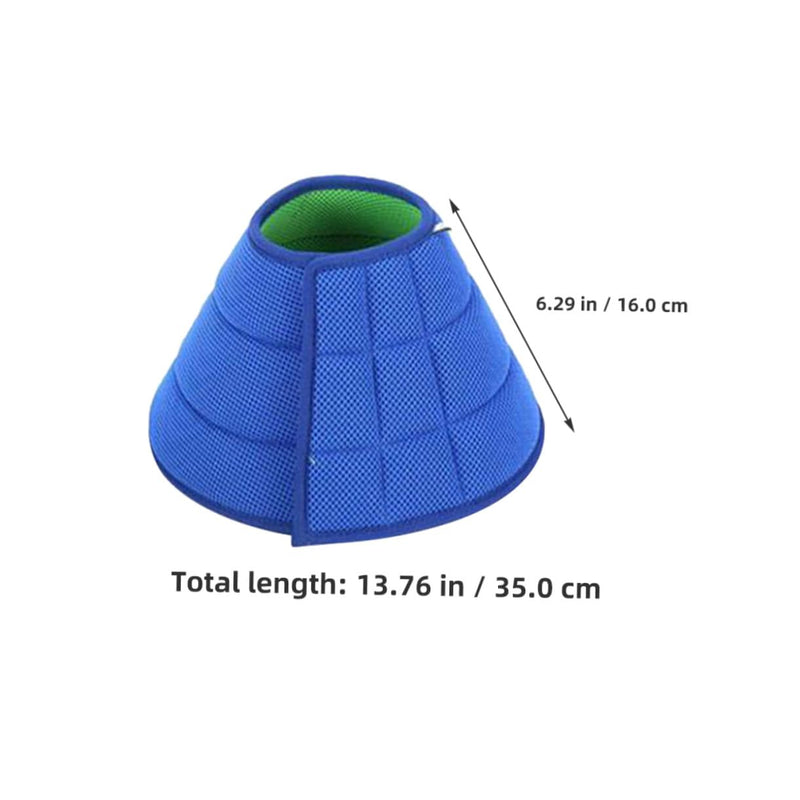 Collar for Cats and Dogs Adjustable Soft Neck Protection Post-Operative Lightweight Protective Collar for Pet Care and Recovery
