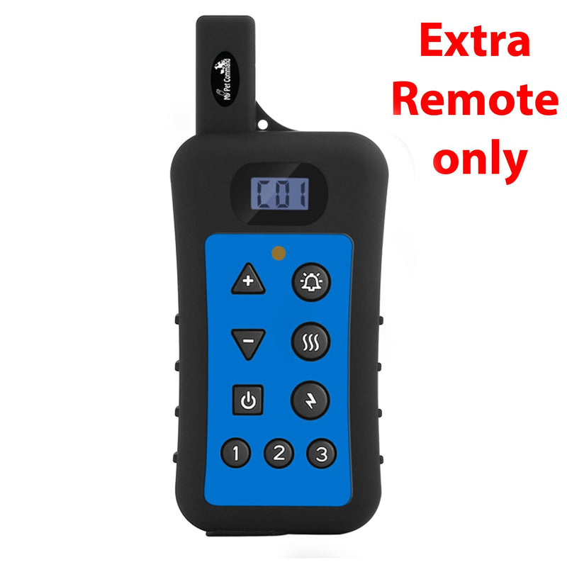 My Pet Command Wireless Underground Dog Fence System, Dual Function with Remote Dog Training Collar System Safe Pet Containment Waterproof Shock Collar Extra Remote Only