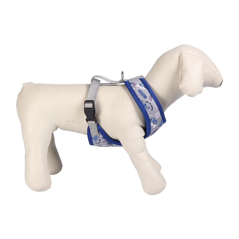 CERDÁ LIFE'S LITTLE MOMENTS Stitch Dog Harness XS-S, Adjustable Pet Harness for Small Dogs and Puppies, Lightweight Dog Walking Harness with Stitch Design Multicolor