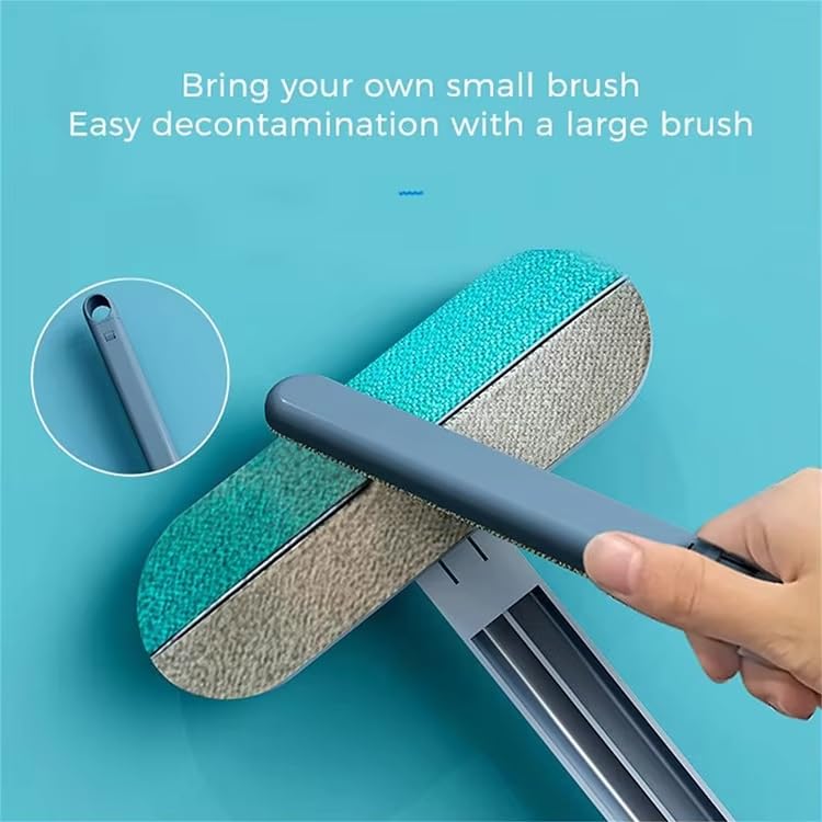 Pet Hair Remover for Dogs and Cats – 3-in-1 Reusable Self-Cleaning Brush – No Adhesive, Easy to Use – Removes Fur from Sofa, Bed, Clothes & Car – Lint Roller Alternative - PawsPlanet Australia