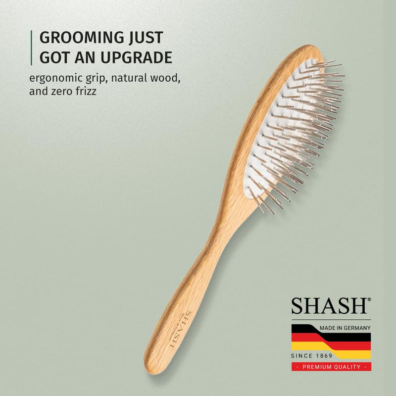 Oval Pet Brush With Short Metal Pins - PawsPlanet Australia