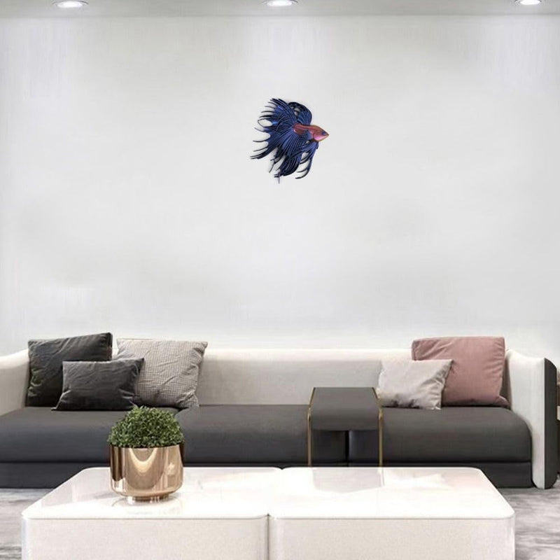 Betta Fish Silicone Resin Molds 3D Unique, Hanging Wall Desktop Decor Large DIY Art Epoxy Mold Aquarium Animal Decoration Office Home Room Cabinets Ornaments Craft (Betta Fish) Betta Fish - PawsPlanet Australia