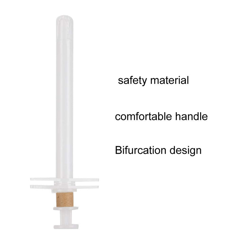 Naroote Pet Medicine Dispenser, Practical Tool for Feeding Small Dogs and Cats, 3-Piece Set, Easy to Use, 14.9 x 5.1 x 1.5 cm, Plastic