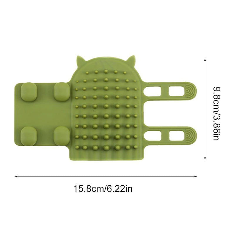 White Ionic Massage Comb Brush for Cats, Gently Massages and Soothes, Removes Loose Hair, All Hair Types, Unisex Adult, Cat Owners, Pet Groomers - PawsPlanet Australia